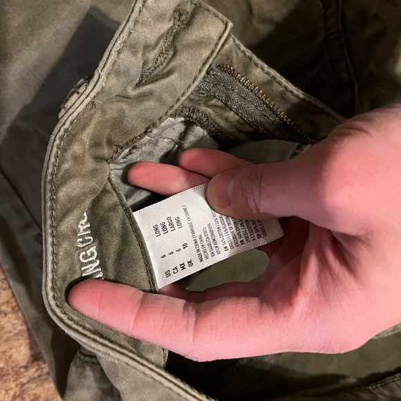 Green AE Jegging Crop Pants - Picture 2 of 3